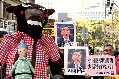 >搶購大野狼 香港的民主抗爭