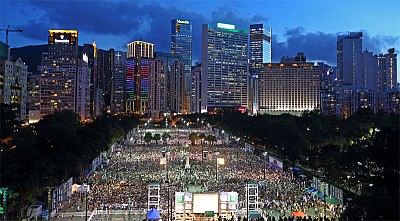 香港是中國的「自由西柏林」