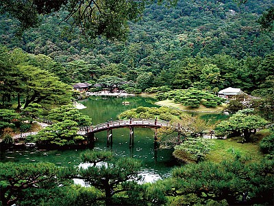 天下名園 日本栗林公園