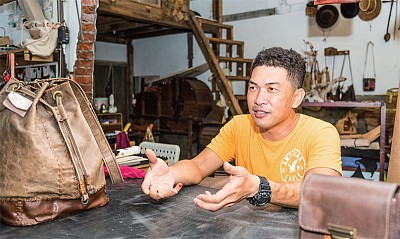 >遇見臺東手創達人Bolton的創意皮革路