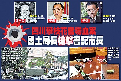 >攀枝花槍聲不尋常 天津大媽闖在槍口上