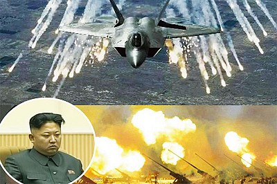 >專家推演： 對朝開戰萬炮齊鳴 金正恩政權畫上句號 