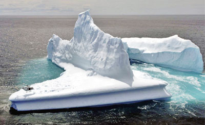 都是暖化惹的禍 南極冰原倒塌 冰架融化